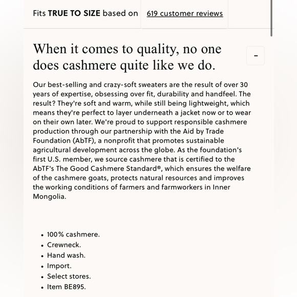 J.Crew Cashmere crewneck sweater - Picture 4 of 5